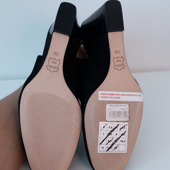 Tory Burch Marisa 85MM Open Back Wedge Bootie - Picture 6 of 6